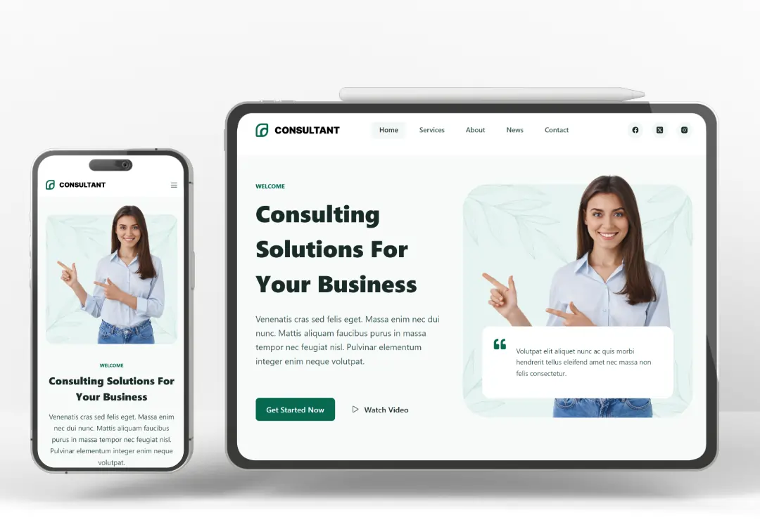 business website showcase mockup design by 01dolphin